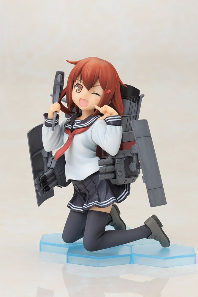 コトブキヤ 艦隊これくしょん -艦これ- 雷 -アニメver.- 1/8スケール PVC製 塗装済み完成品フィギュア, animota