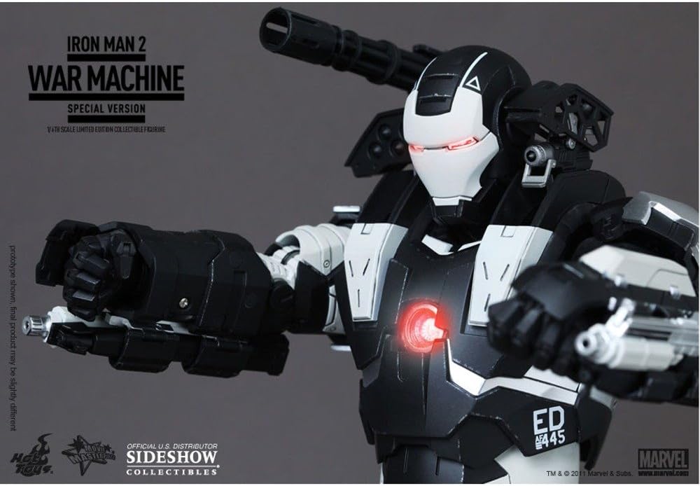 Movie Masterpiece - Iron Man 2: War Machine Secret Project Edition [Toy Sapiens Exclusive] | animota