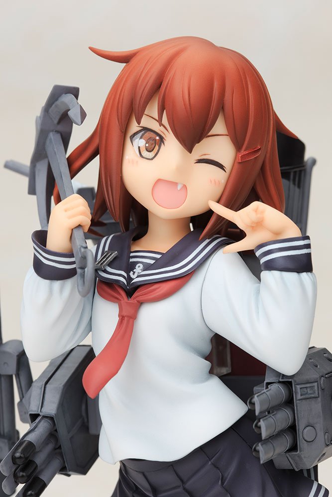 コトブキヤ 艦隊これくしょん -艦これ- 雷 -アニメver.- 1/8スケール PVC製 塗装済み完成品フィギュア, animota