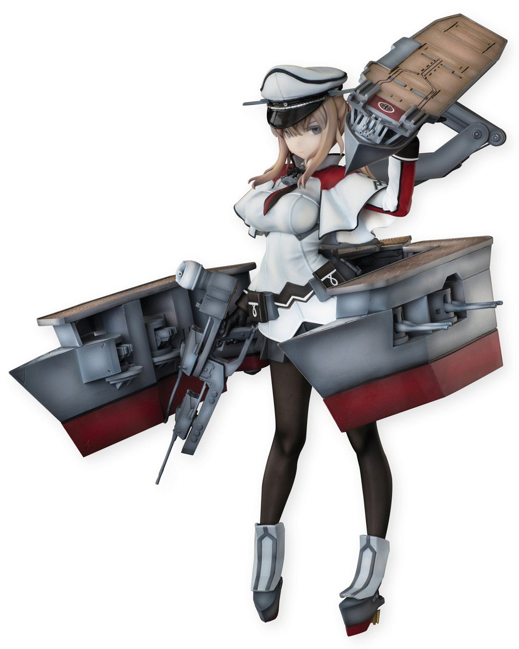青島文化教材社 ファニーナイツ 艦隊これくしょん -艦これ- グラーフ・ツェッペリン 1/7スケール PVC製 塗装済み 完成品フィギュア, animota