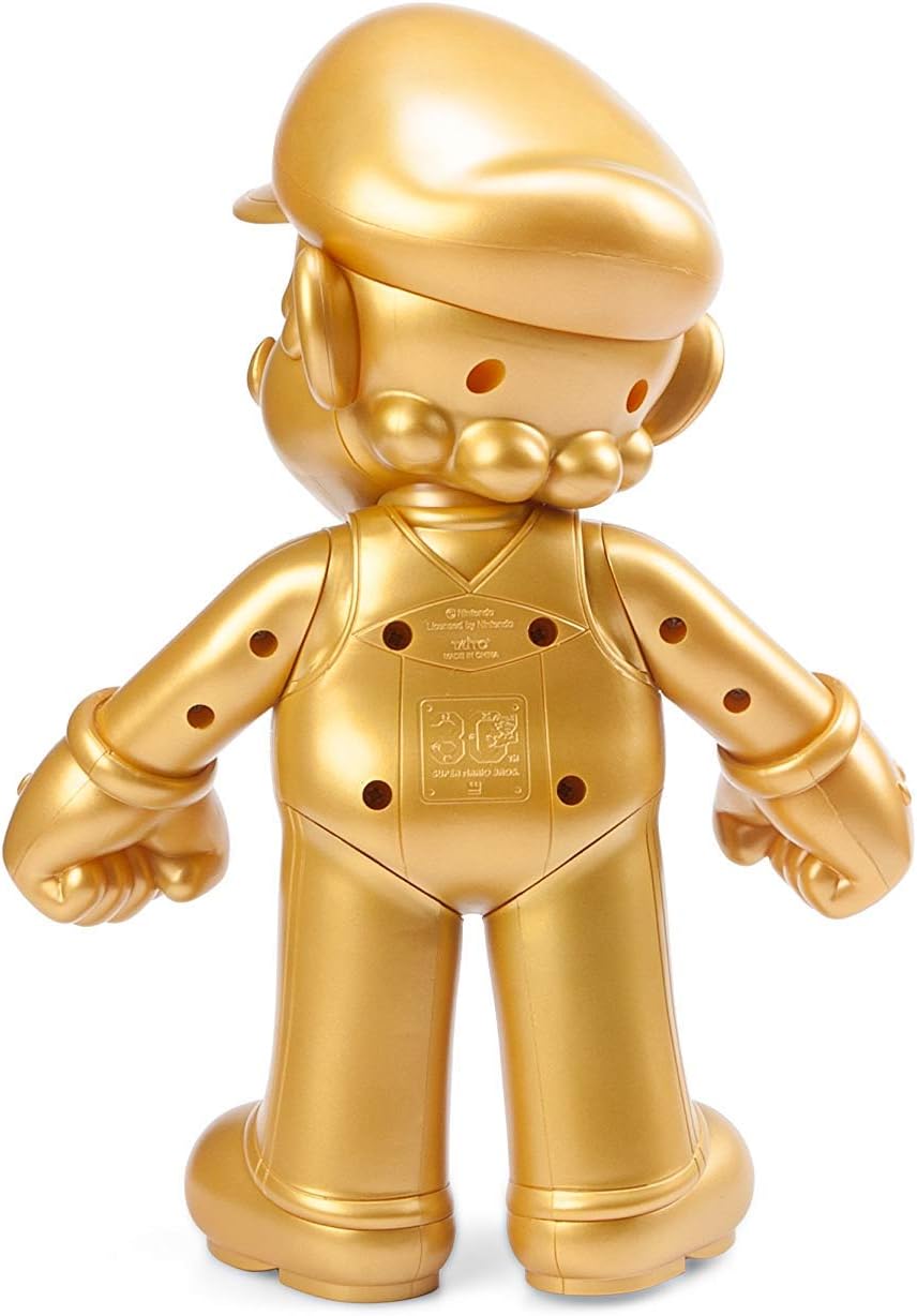 Super Mario - 30th Anniversary - Big Action Figure - Gold Mario