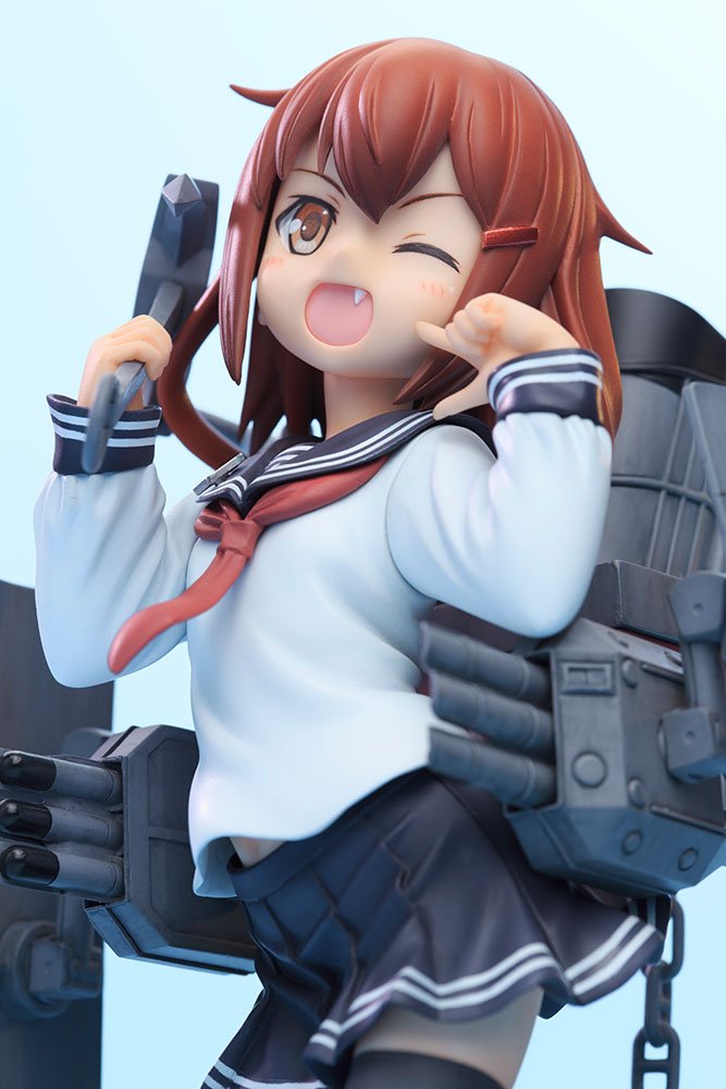 コトブキヤ 艦隊これくしょん -艦これ- 雷 -アニメver.- 1/8スケール PVC製 塗装済み完成品フィギュア, animota