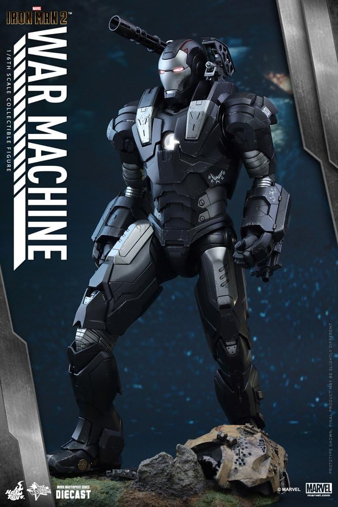 Movie Masterpiece DIECAST "Iron Man 2" 1/6 War Machine | animota