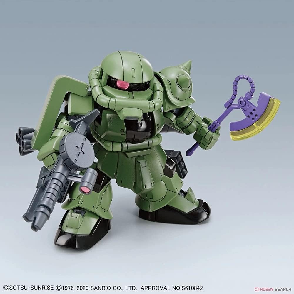 SD Gundam Cross Silhouette SDCS RX-78-2 Gundam & Char's Custom ZAKU II | animota