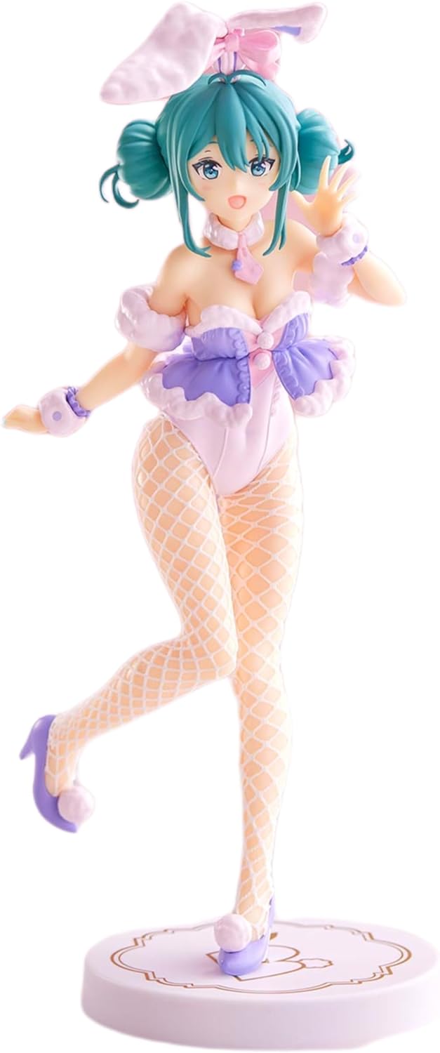 Hatsune Miku - BiCute Bunnies Figure - White Rabitt Lavender Ver. | animota