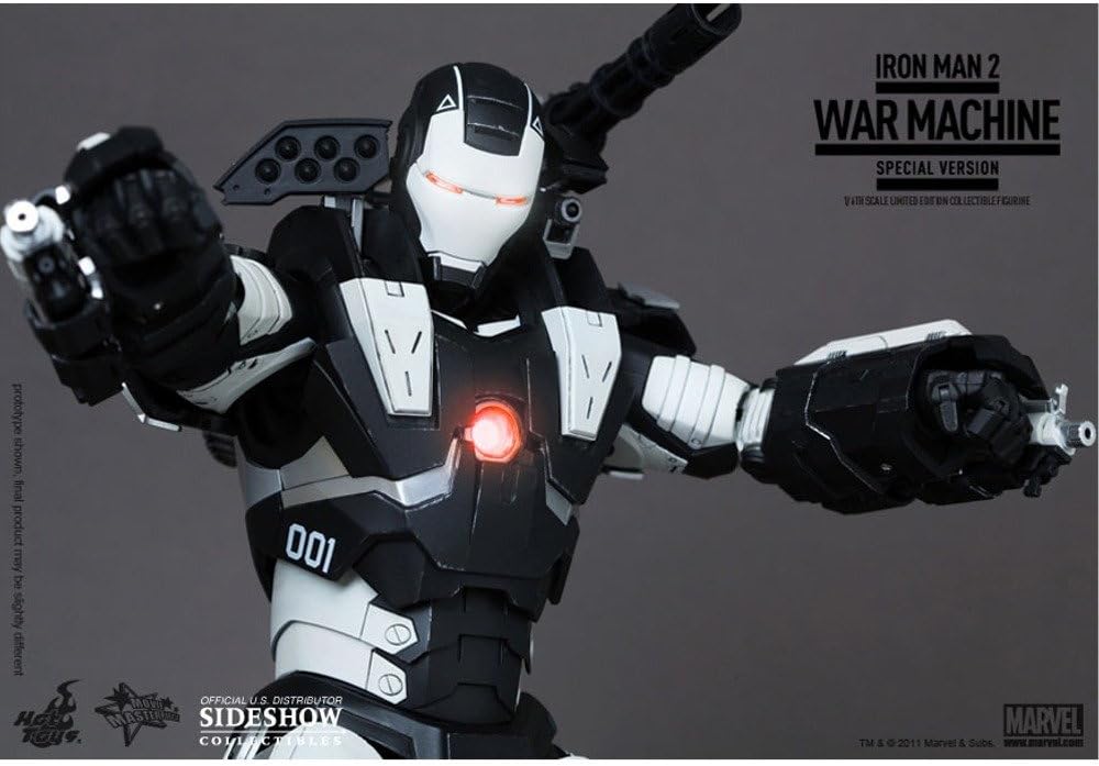 Movie Masterpiece - Iron Man 2: War Machine Secret Project Edition [Toy Sapiens Exclusive] | animota