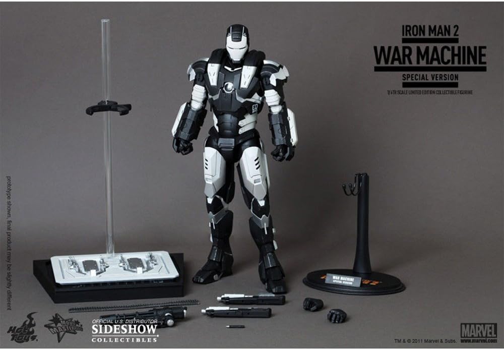 Movie Masterpiece - Iron Man 2: War Machine Secret Project Edition [Toy Sapiens Exclusive] | animota