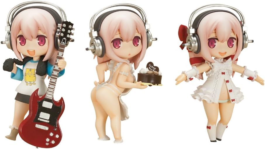 Choco Ochi. Super Sonico Collection x Mota Complete Figure 3 Type Set | animota