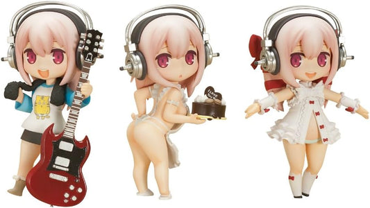 Choco Ochi. Super Sonico Collection x Mota Complete Figure 3 Type Set | animota