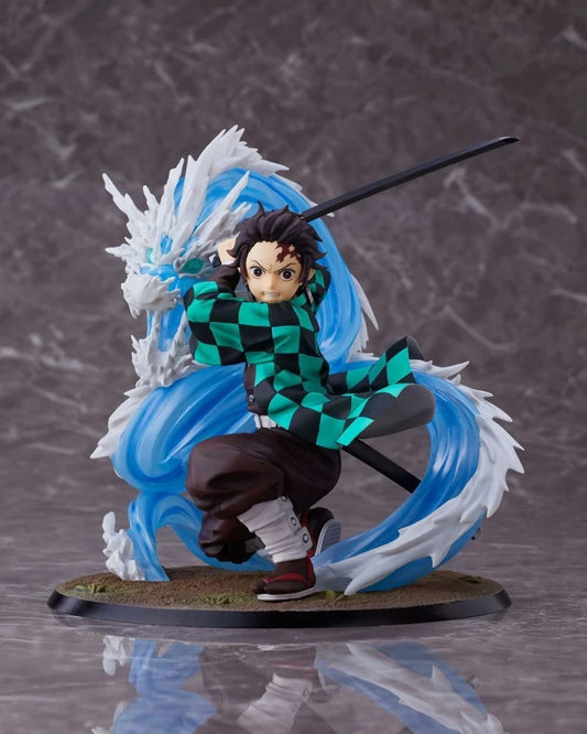 Demon Slayer: Kimetsu no Yaiba Tanjiro Kamado Deluxe Edition 1/8 Complete Figure | animota