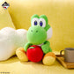 Super Mario with YOSHI - Yoshi Plush Toy with Apple [Ichiban-Kuji Prize A]
