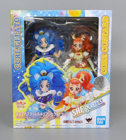 S.H.Figuarts Kirakira PreCure a la Mode Cure Custard and Cure Gelato