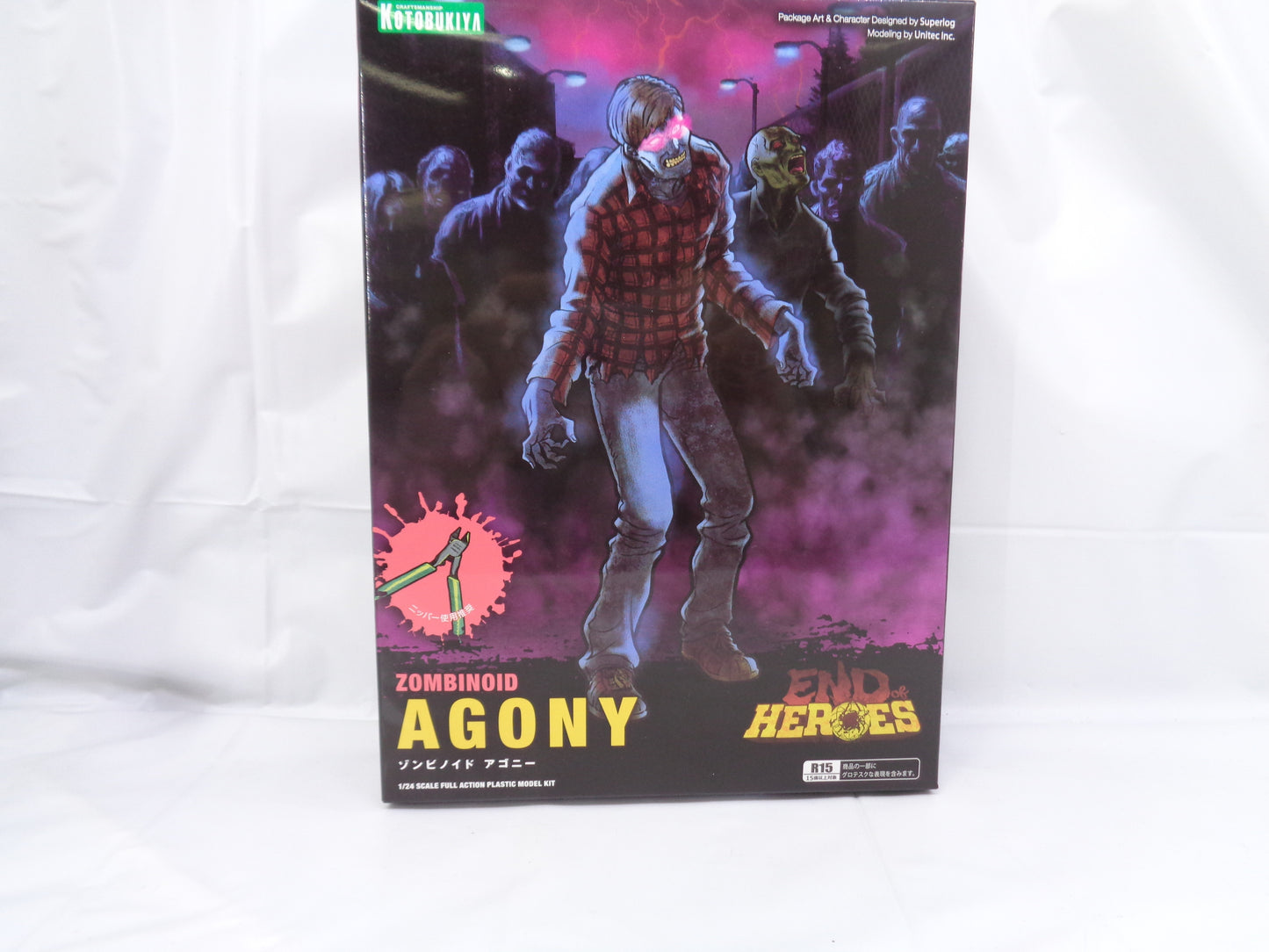 ZOMBINOID 1/24 END OF HEROES Agony Plastikmodell 