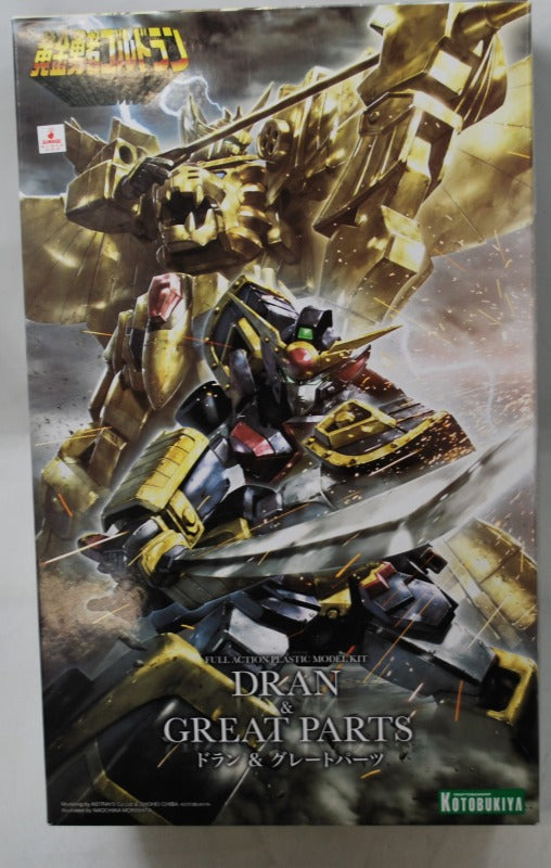 The Brave of Gold Goldran Dran & Great Parts Plastic Model