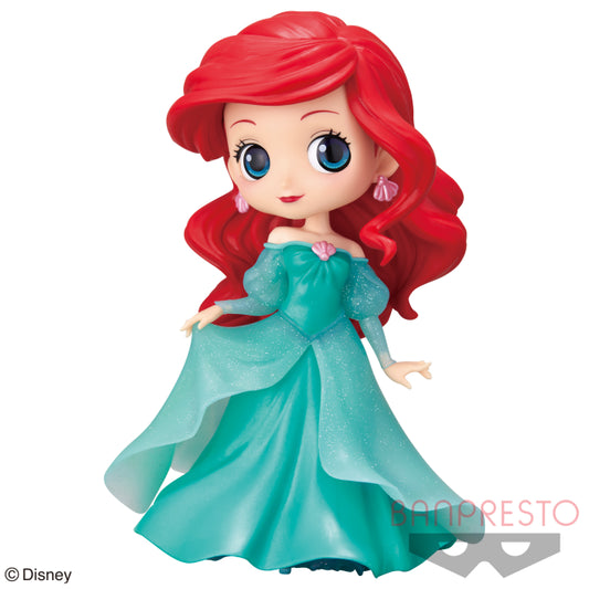 Q posket - Disney Characters - Ariel Princess Dress - Glitter line | animota