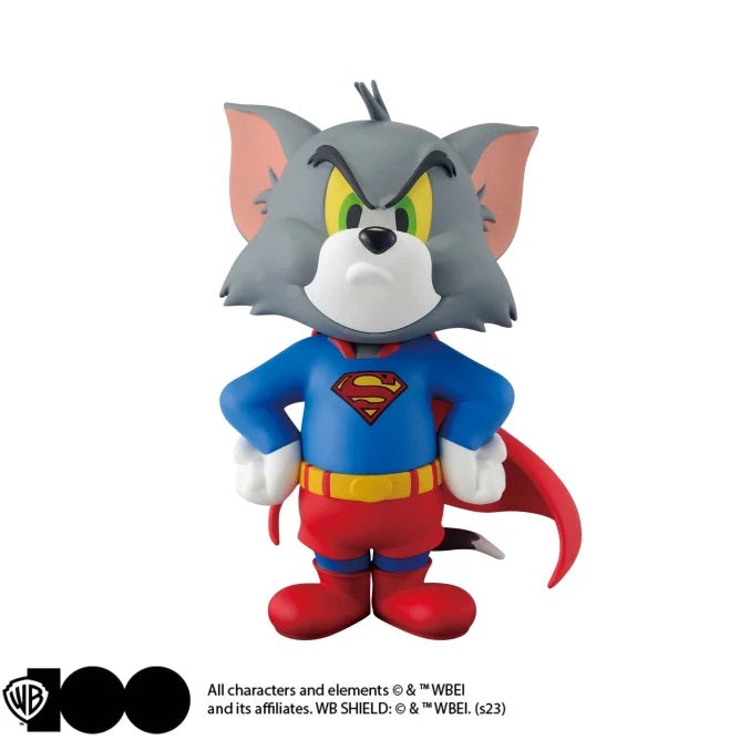 TOM AND JERRY - Figure Collection - Tom and Jerry as SUPERMAN - WB100 Anniversary Ver. - Tom | animota