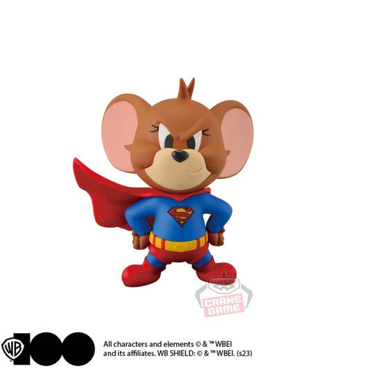 TOM AND JERRY - Figure Collection - Tom and Jerry as SUPERMAN - WB100 Anniversary Ver. - Jerry | animota