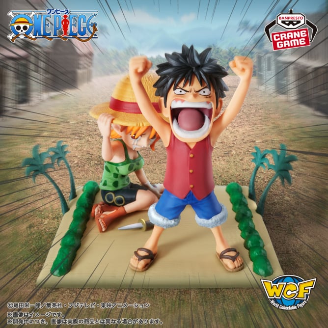 ONE PIECE World Collectible Figure Log Stories - MONKEY D. LUFFY & NAMI - "Of course!"