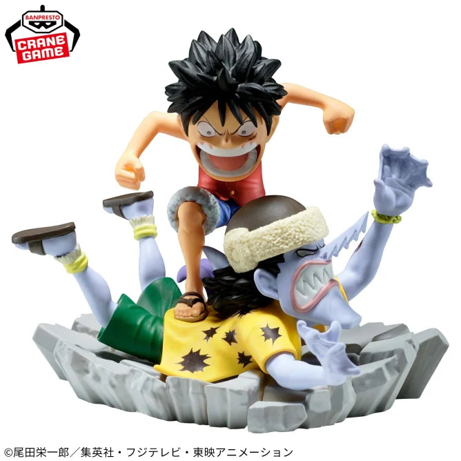 ONE PIECE World Collectable Figure Log Stories - Monkey.D.Luffy VS Aaron