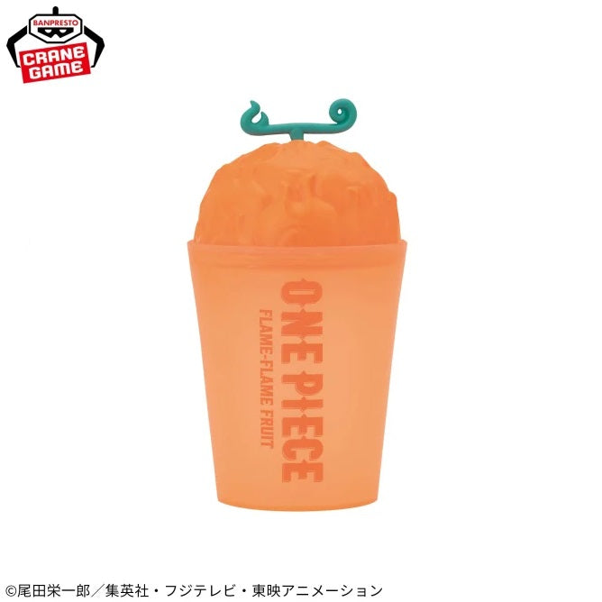 ONE PIECE Devil Fruit Juice Drinking Cup Flame-Flame-Fruit Ver