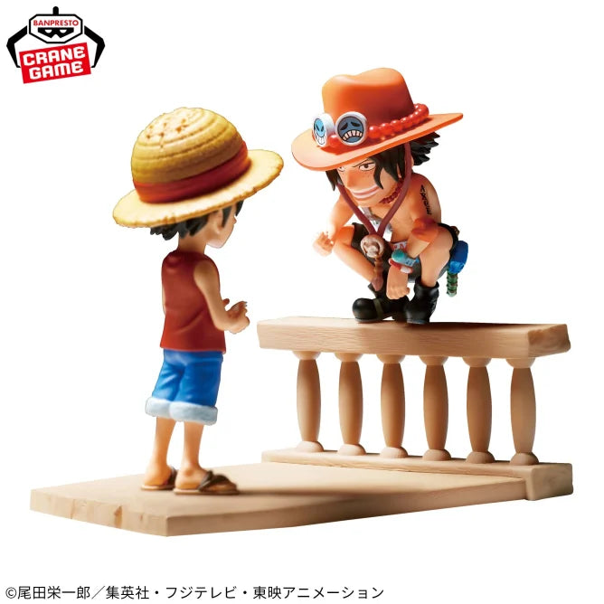 ONE PIECE World Collectable Figure Log Stories - Monkey D. Luffy & Portgas D. Ace