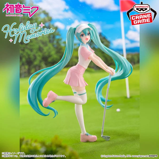 HATSUNE MIKU Holiday Memories - Golf - Figure