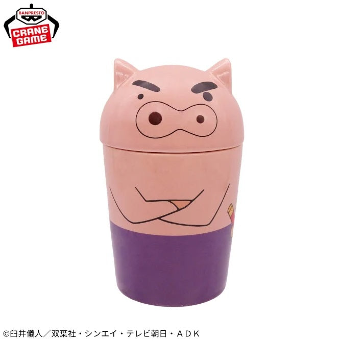 Crayon Shin-chan BuriBurizaemon Ceramic Tumbler A