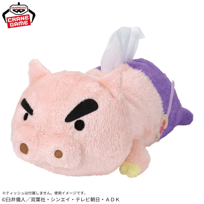 Crayon Shin-chan - Plush Tissue Case - Buriburizaemon