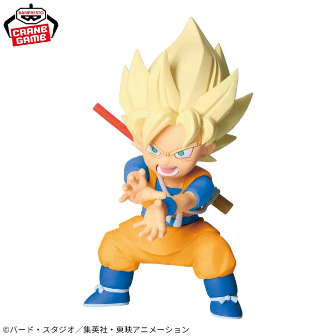 Dragon Ball DAIMA - Super Saiyan Son Goku (Mini) Figure with Panel