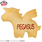 Tabekko Doubutsu THE MOVIE Meccha Mofugutto Cookie Cushion Pegasasu-chan