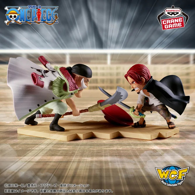 ONE PIECE World Collectable Figure Log Stories - Edward Newgate VS Shanks, Action & Toy Figures, animota