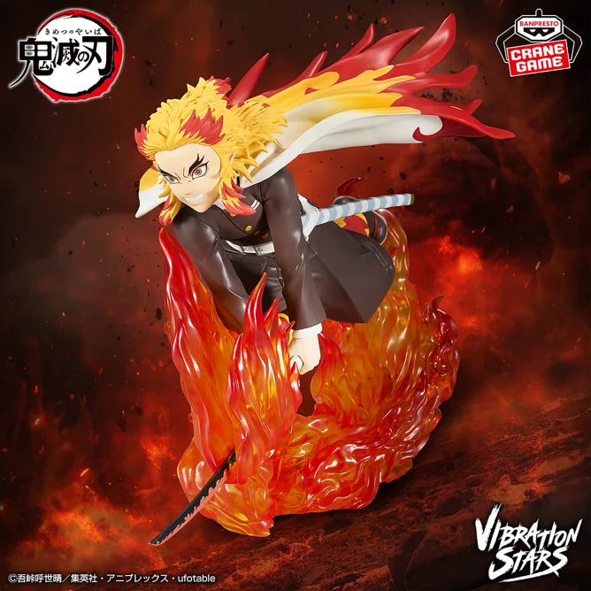 Demon Slayer: Kimetsu no Yaiba - VIBRATION STARS PLUS - Kyojuro Rengoku, Action & Toy Figures, animota