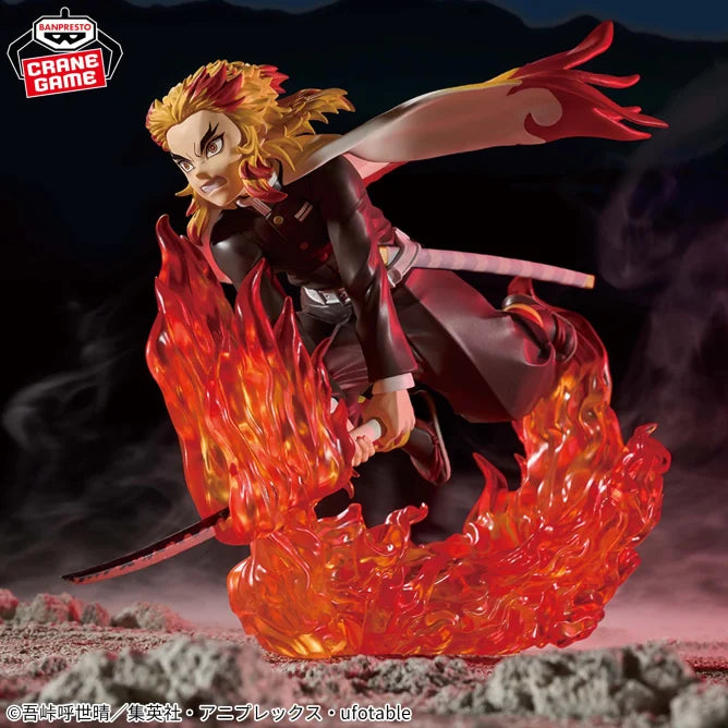 Demon Slayer: Kimetsu no Yaiba - VIBRATION STARS PLUS - Kyojuro Rengoku, Action & Toy Figures, animota