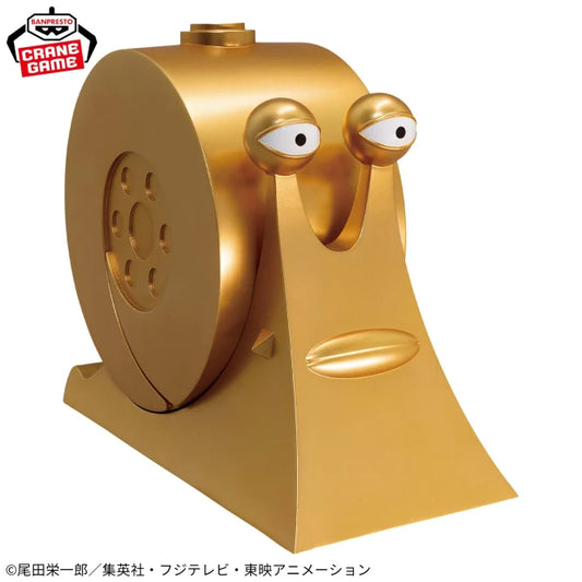 ONE PIECE Den Den Mushi Speaker - Golden Den Den Mushi Ver., Action & Toy Figures, animota