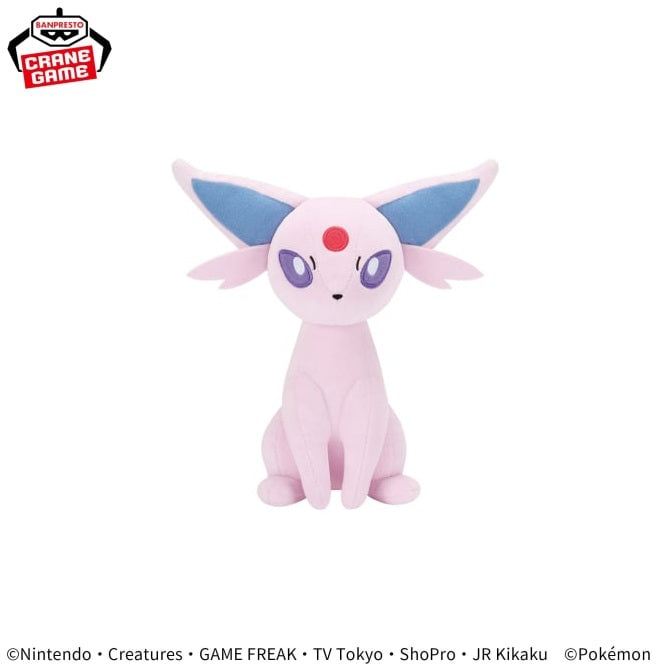 Pokémon Mofugutto Plush Toy Eevee Friends - Espeon・Umbreon - Espeon