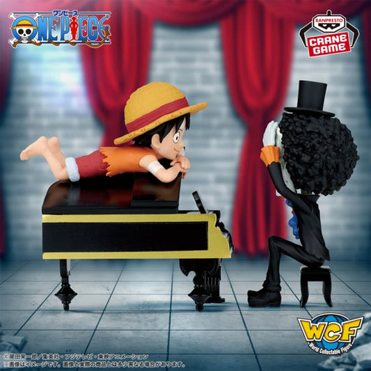 ONE PIECE World Collectable Figure Log Stories - Monkey D. Luffy & Brook "I see...!!! Is he doing well...!!!"