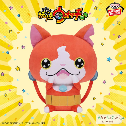 Yo-kai Watch♪ Meccha Mofugutto Plush Toy - Jibanyan