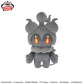 Pokémon Mofugutto Plush Toy - Gengar・Marshadow - Marshadow
