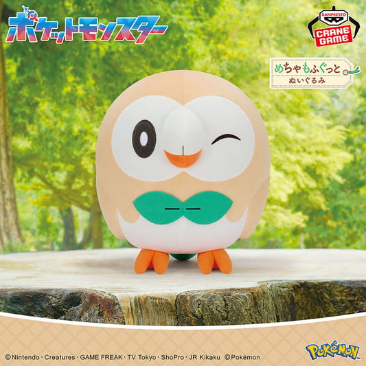 Pokémon Meccha Mofugutto Plush Toy - Rowlet