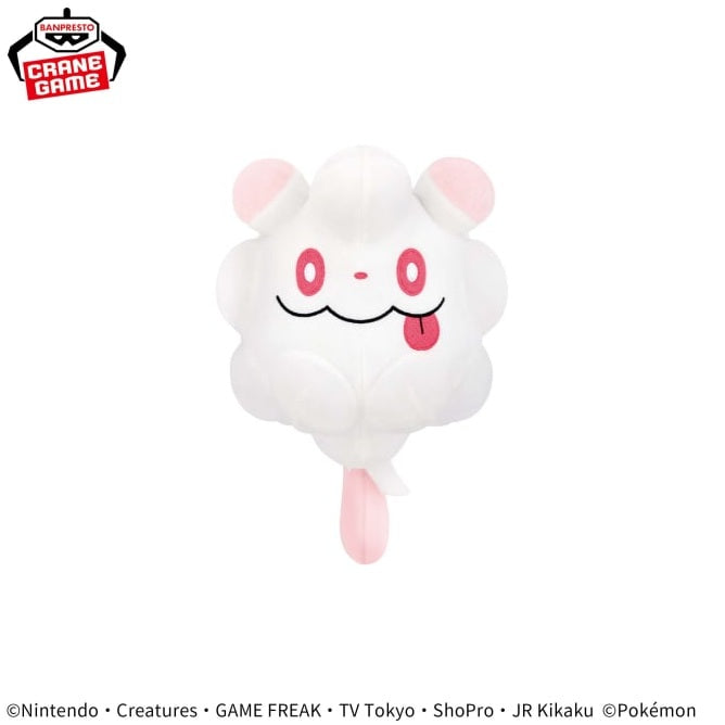 Pokémon Mofugutto Color Selection Plush Toy white Swirlix