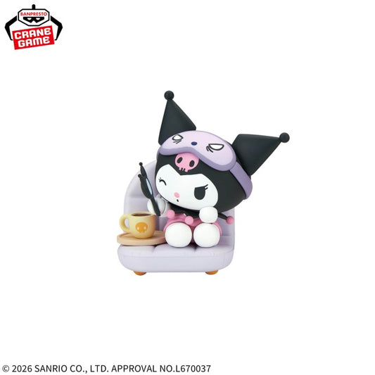 Sanrio Characters Friendship Memories Relaxing at Home - Kuromi ＆ Usahana - Kuromi