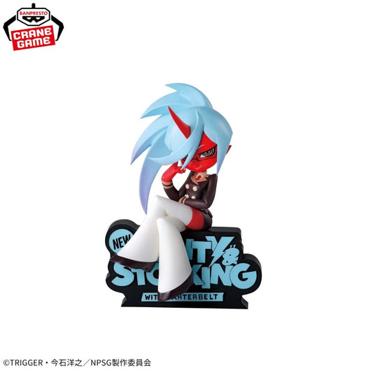 New PANTY & STOCKING with GARTERBELT - Monitor Top Figure - Scanty and Kneesocks - Kneesocks