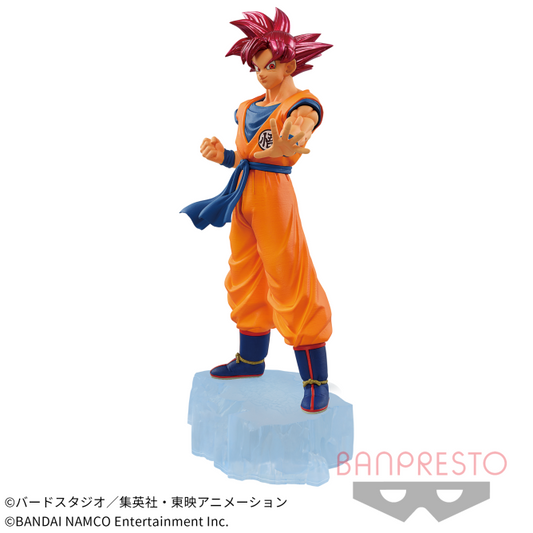 DRAGON BALL Z - DOKKAN BATTLE 7TH ANNIVERSARY FIGURE - Super Saiyan God Son Goku | animota
