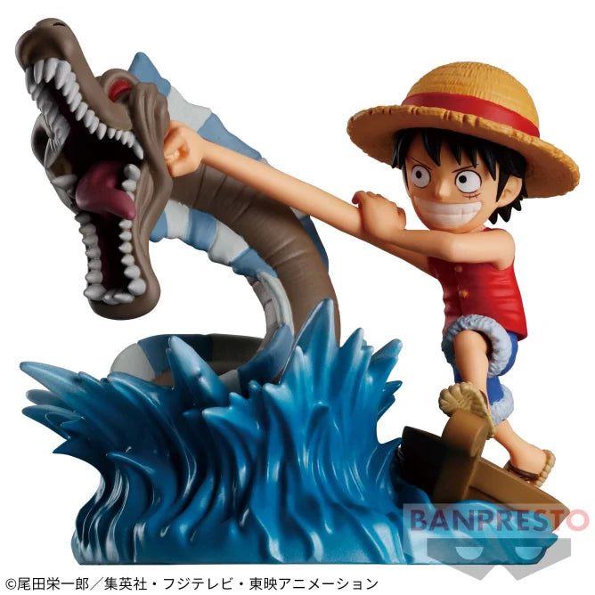 ONE PIECE - World Collectible Figure Log Stories - Monkey D Luffy VS Lord of the Coast - | animota