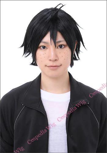 ”Haikyu!!” Tadashi Yamaguchi style cosplay wig | animota