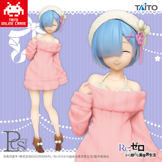 Re:Zero - Starting Life in Another World - Precious Figures - Rem - Knit dress Ver. - Renewal (Taito Crane Online Limited) | animota