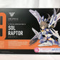 Dispositivo Megami SOL Raptor, modelo de plástico a escala 1/1 