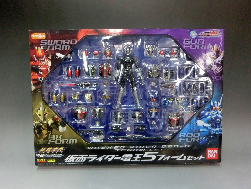 Souchaku Henshin Kamen Rider Den-O 5 Form Set, animota