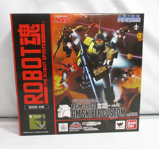 Tamashii Web Exclusive ROBOT SPIRITS RGM-79SC GM Sniper Custom ver. A.N.I.M.E., animota