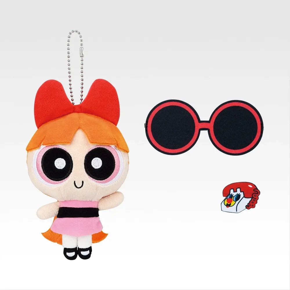The Powerpuff Girls - Super-Busy, Strong & Cute Heroes of Justice! Blossom♡ Plush Mascot [Ichiban-Kuji Prize B]